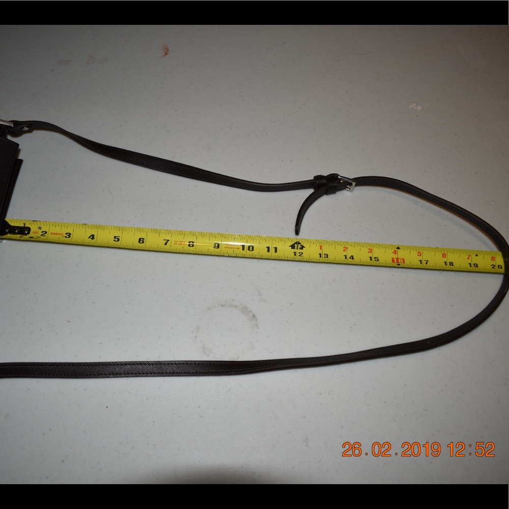 Lancaster Paris Purse in Brown Shoulder Strap EUC - Picture 8 of 8